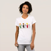 Divasshirt zingen t-shirt (Voorkant volledig)