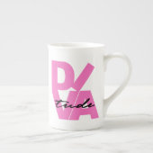 "DIVAtude" Bone China Mug (Droite)