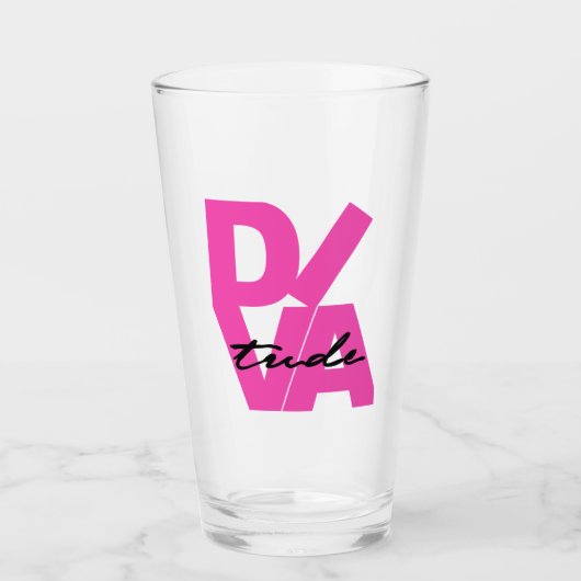 "DIVAtude" Glas (Voorkant)