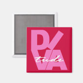 DIVAtude Magneet (Voorkant / Achterkant)