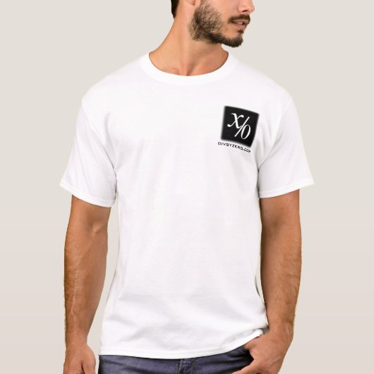 divbyzero: verdeel en verovering t-shirt (Voorkant)