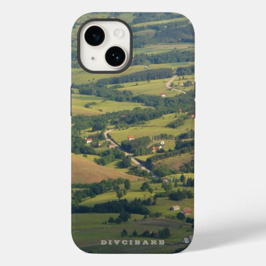 Divcibare groene Case-Mate iPhone hoes (Achterkant)