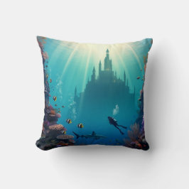 Dive a secret reef kussen