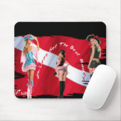Dive Babes Muismat (Met muis)