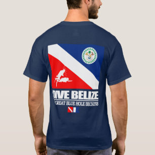 Dive Belize (sq) T-shirt