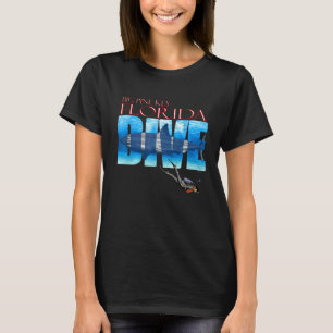 DIVE Big Pine Key Duiken Snorkelen T-shirt