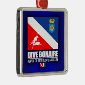 Dive Bonaire Metalen Ornament (Rechts)