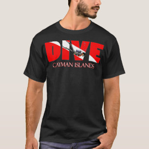 DIVE Cayman Islands SCUBA Diving Snorkeling T-shirt