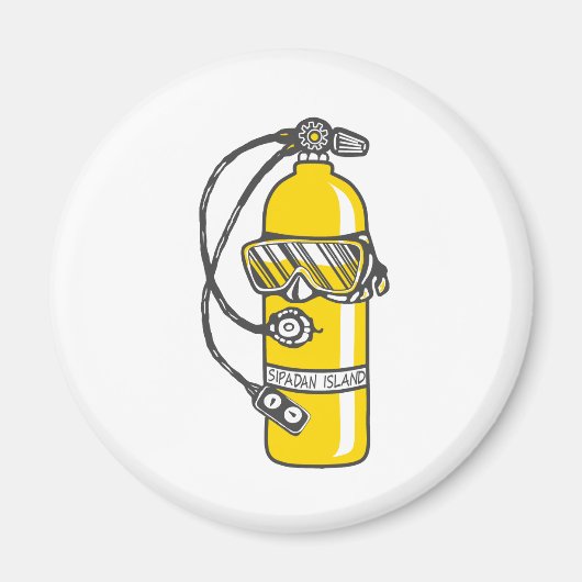 Dive Dive Dive Magneet (Voorkant)