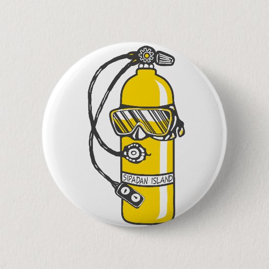 Dive Dive Dive Ronde Button 5,7 Cm (Voorkant)