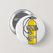 Dive Dive Dive Ronde Button 5,7 Cm (Voorkant /achterkant)