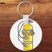 Dive Dive Dive Sleutelhanger (Voorkant)