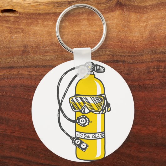 Dive Dive Dive Sleutelhanger (Voorkant)