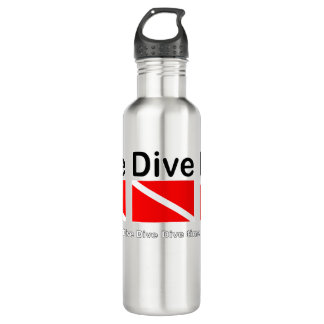 DIVE DIVE DIVE VUURstalen waterfles