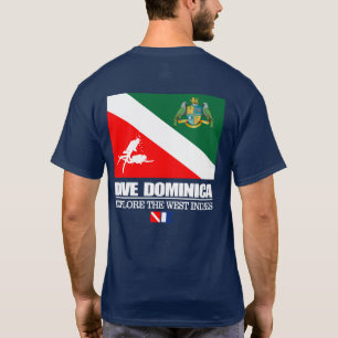 Dive Dominica (sq) T-shirt