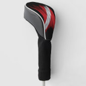 Dive Flag brush stroke Golfheadcover (Schuin)