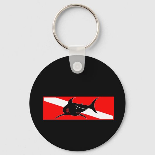 Dive Flag Collectie Sleutelhanger (Voorkant)