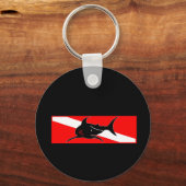 Dive Flag Collectie Sleutelhanger (Voorkant)