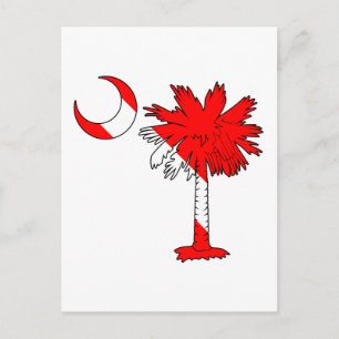 Dive Flag Palmetto Briefkaart