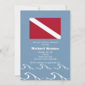 Dive Flag Uitnodiging (Voorkant)