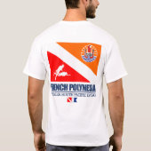 Dive French Polynesia (sq) T-shirt (Achterkant)
