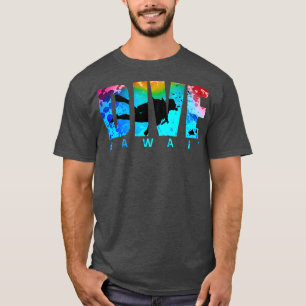 DIVE HAWAII Sharks Sunset Scuba Diving Snorkeling T-shirt