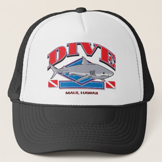 Dive Hawaii Trucker Pet (Voorkant)