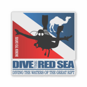 Dive het Rode Zee DF2 Sticker