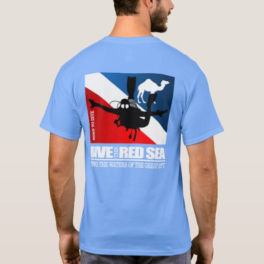 Dive het Rode Zee DF2 T-shirt (Achterkant)