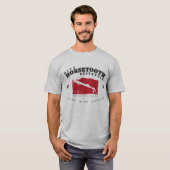 Dive Horsetooth Reservoir: Met hoogte T-shirt (Voorkant volledig)
