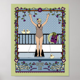 Dive In_A_8x10 Poster