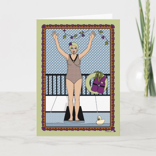 Dive In_A_Greeting Kaart (Voorkant)