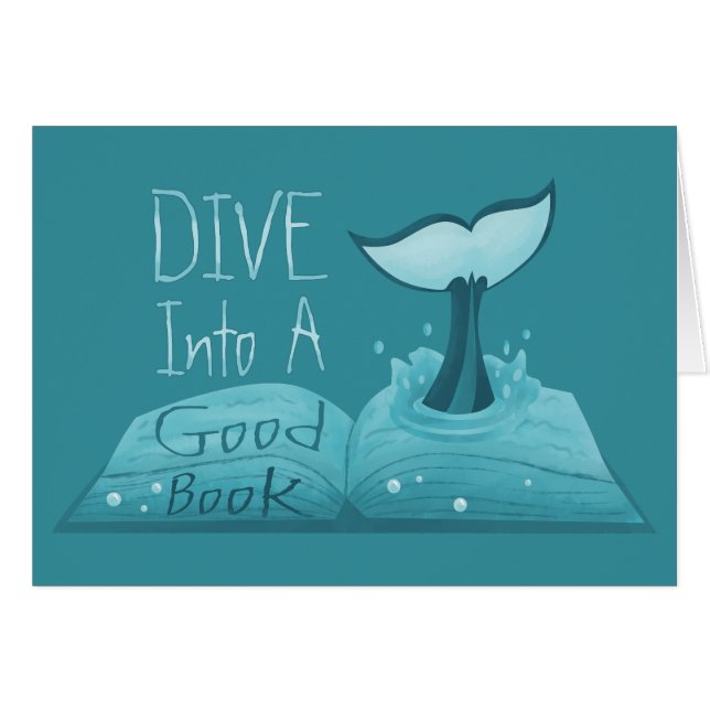 Dive into a Good Book (Devant horizontal)