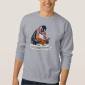Dive Into Stories Cute Penguin Winter Sweatshirt (Devant)