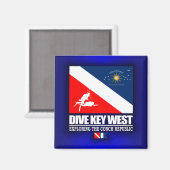 Dive Key West Magneet (Voorkant / Achterkant)
