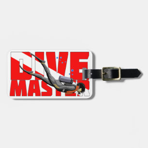 Dive Master Bagagelabel
