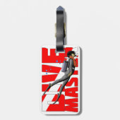 Dive Master Bagagelabel (Achterkant verticaal)