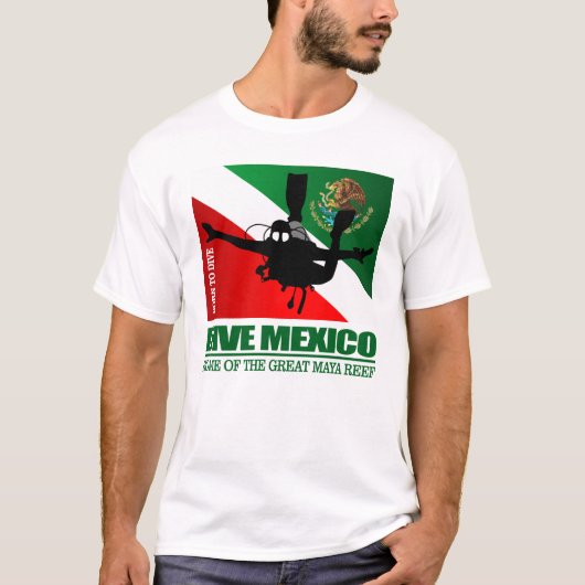 Dive Mexico DF2 T-shirt (Voorkant)