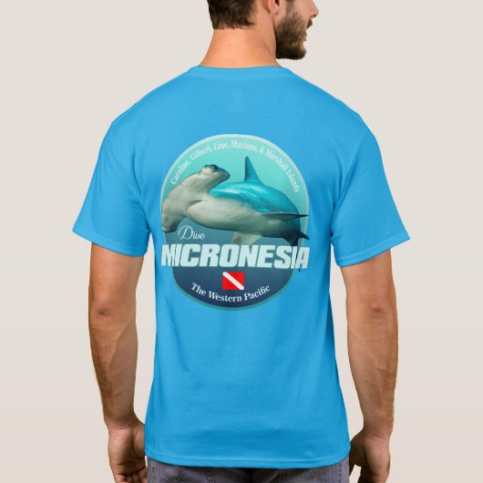 Dive Micronesia (DD2) T-shirt (Achterkant)