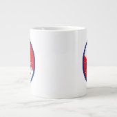 Dive O'Clock Jumbo Beker (Voorkant)