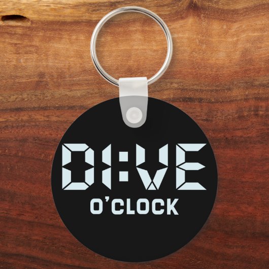 Dive O'Clock Sleutelhanger (Voorkant)