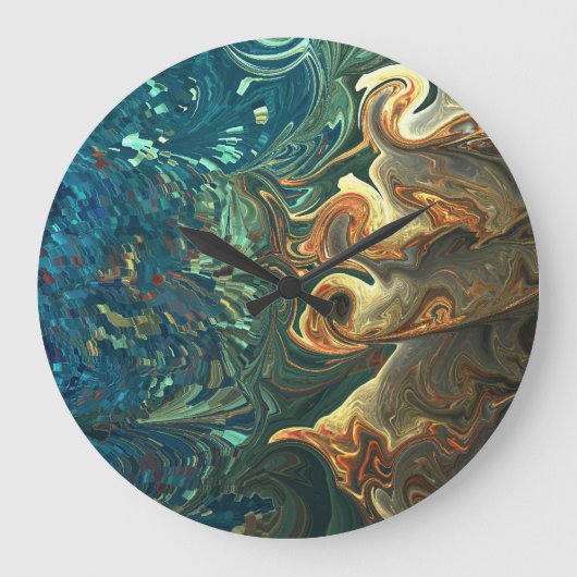 DIVE OF FIREMAN - ROUND GROTE KLOK (Voorkant)