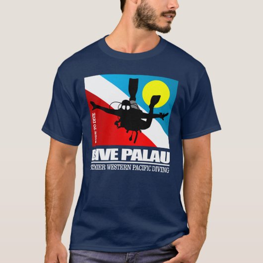 Dive Palau DF2 T-shirt (Voorkant)