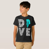 Dive Platform Diving Board Springboard Diving Dive T-shirt (Voorkant volledig)