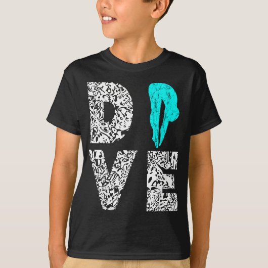 Dive Platform Diving Board Springboard Diving Dive T-shirt (Voorkant)
