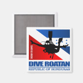 Dive Roatan DF2 Magneet (Voorkant / Achterkant)
