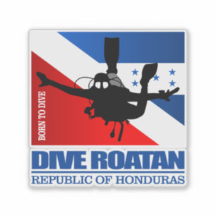 Dive Roatan DF2 Sticker