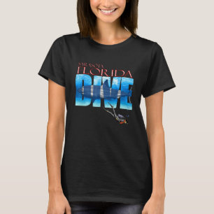 DIVE Sarasota SCUBA Duiken Snorkelen T-shirt