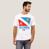 Dive Sint-Maarten (sq) T-shirt (Voorkant volledig)