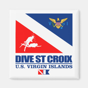 Dive St. Croix (sq) Magneet